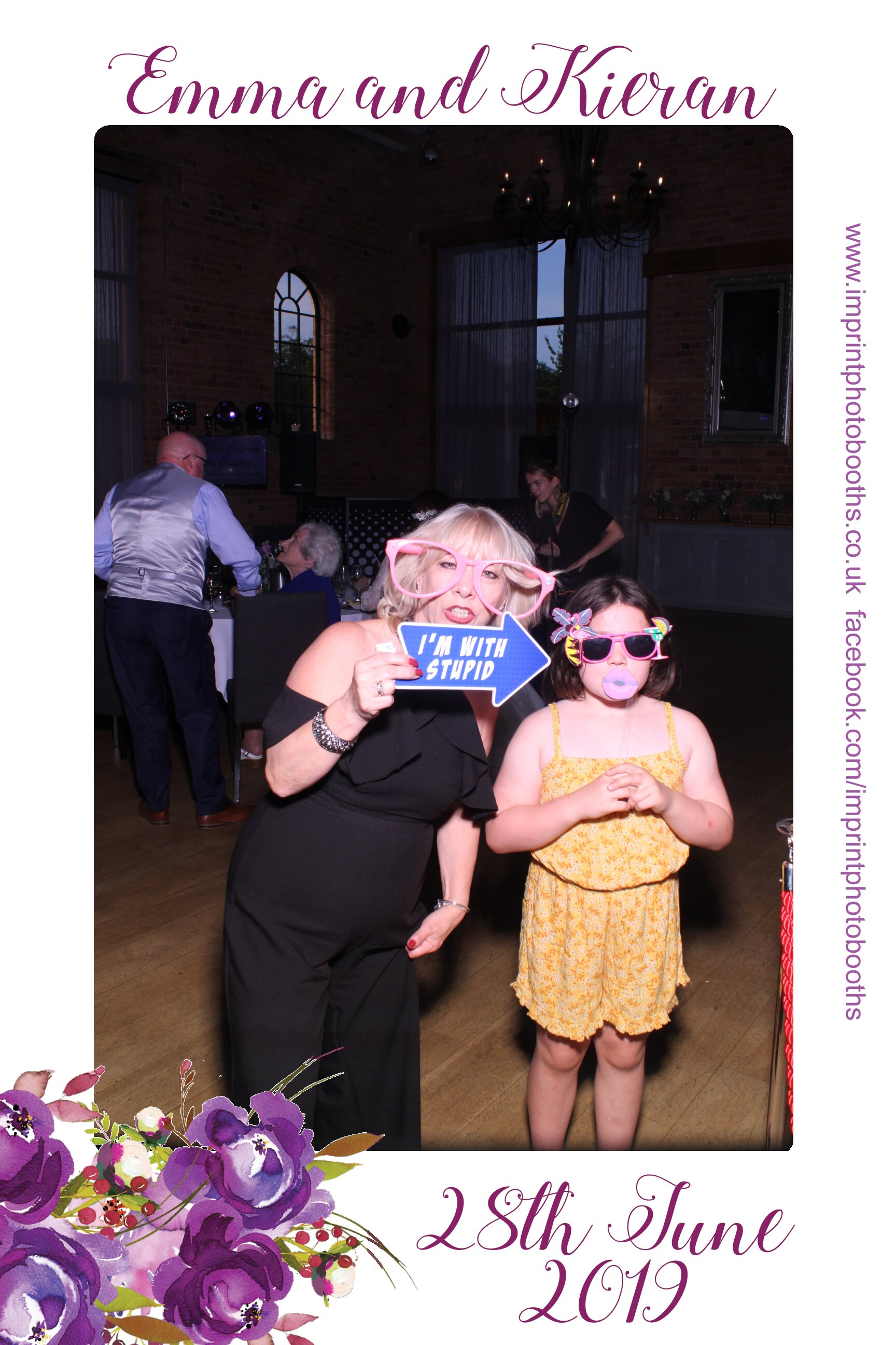 Emma & Kieran's wedding | View more photos from the event at gallery.imprintphotobooths.co.uk/u/Imprint-Photobooths/Emma-Kierans-wedding